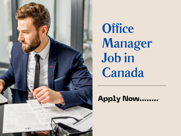 Office Manager Job in Canada