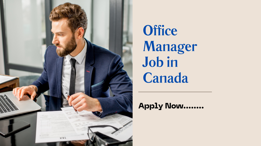 Office Manager Job in Canada