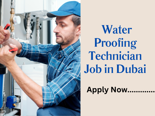 Water Proofing Technician Job in Dubai