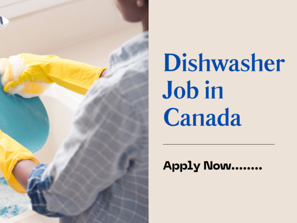 Dishwasher Job in Canada