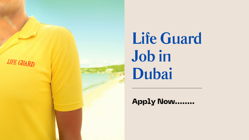 Life Guard Job in Dubai