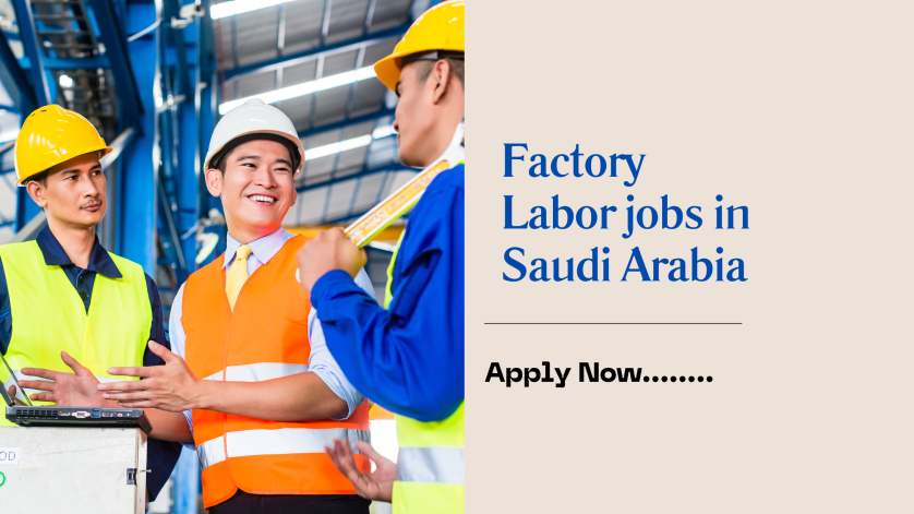 Factory Labor jobs in Saudi Arabia